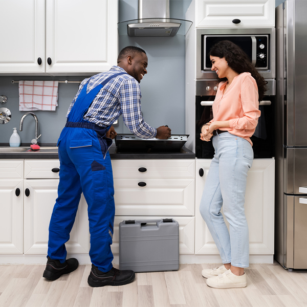 how long does it typically take to complete cooktop repair services in Bourbon IL